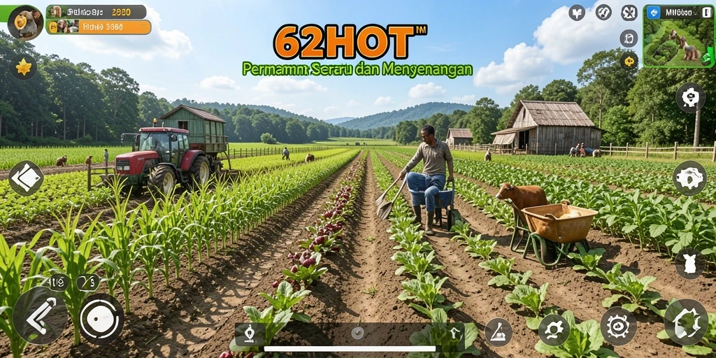 Gameplay menarik di dunia pertanian virtual 62HOT.