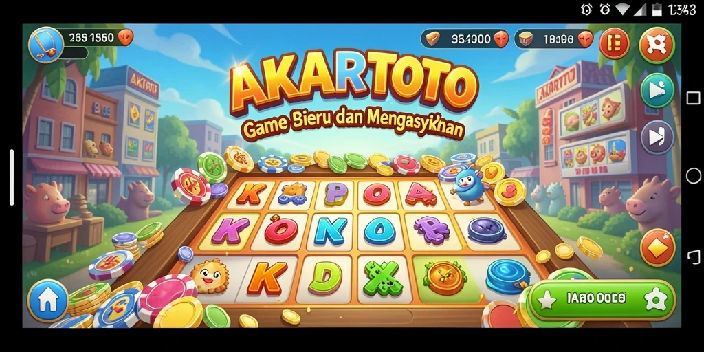 Tangkapan layar gameplay seru dari permainan Bingo AKARTOTO.