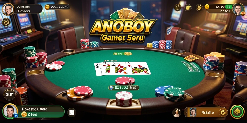 Tampilan gameplay ANOBOY yang menarik dan mendebarkan.