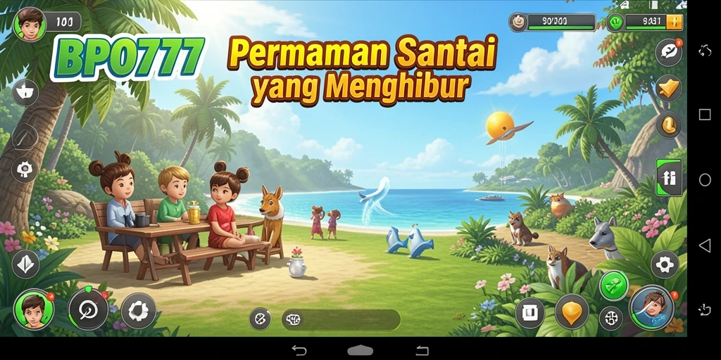 Tampilan menarik dari gameplay BPO777 yang menghibur.