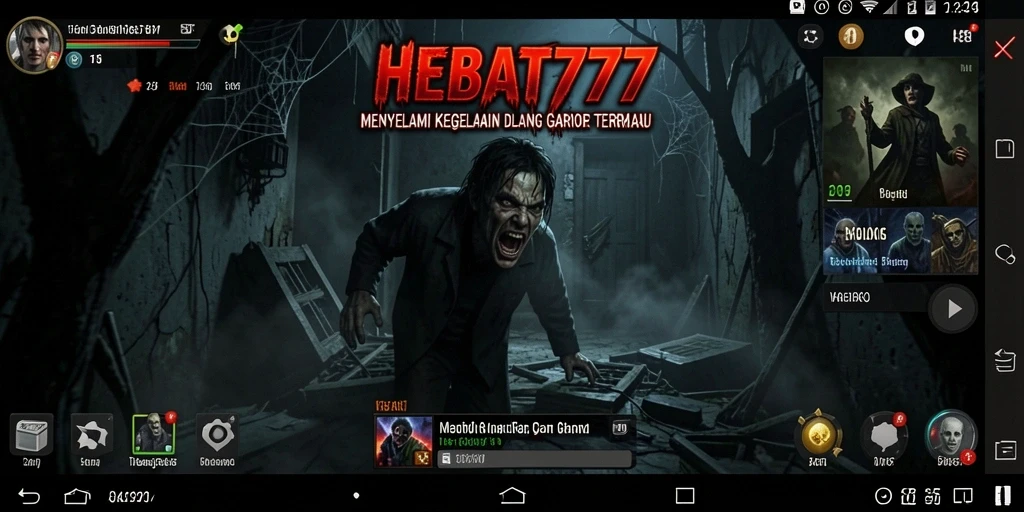 Gameplay menakutkan HEBAT777 yang penuh kengerian.
