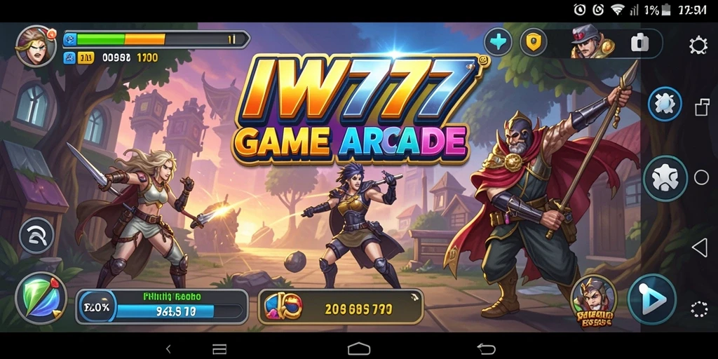 Menampilkan gameplay IW777 yang seru dan menantang di genre Arcade.