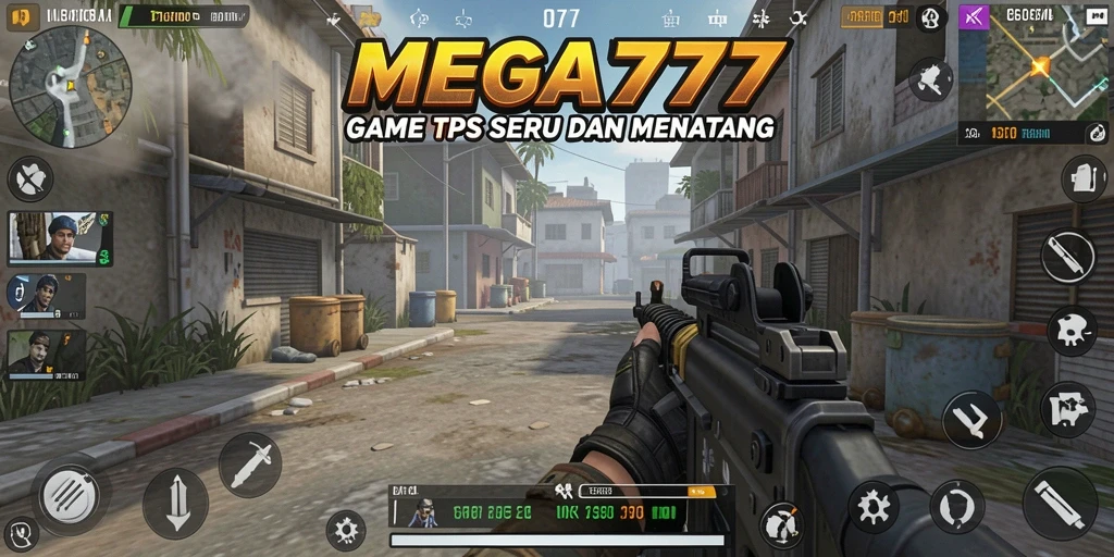 Tampilan gameplay seru dan menegangkan dalam MEGA777.