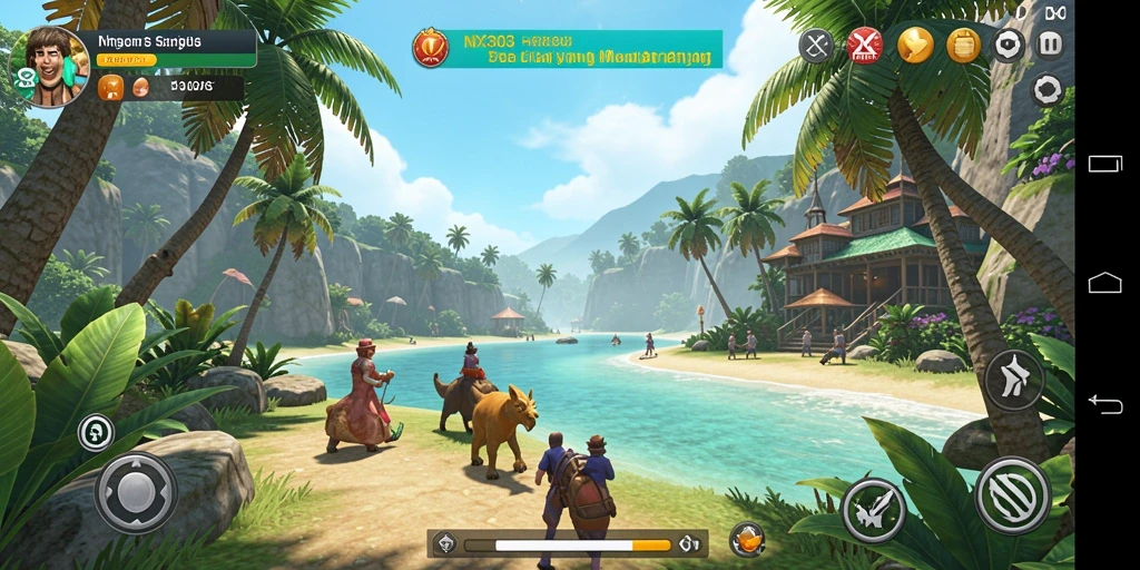Screenshot gameplay NX303 yang menunjukkan aksi seru dalam permainan Casual.