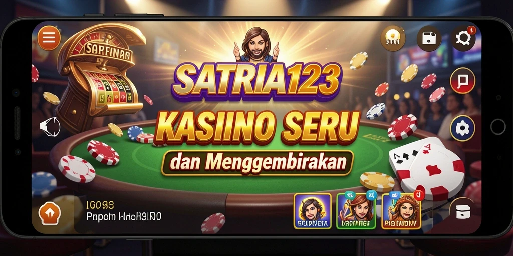 Tampilan gameplay seru dan mengasyikkan di SATRIA123.